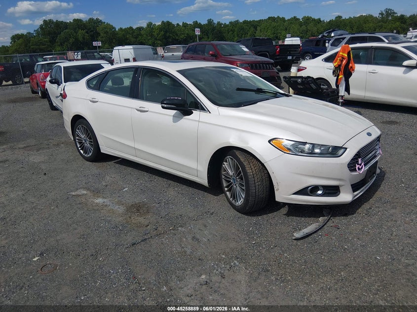 2013 Ford Fusion VIN 3FA6P0H96DR105128 IAAI salvage auction — LEFT SIDE, Salvage Title, sold $1,150 on 2026-07-12 (photo 1)