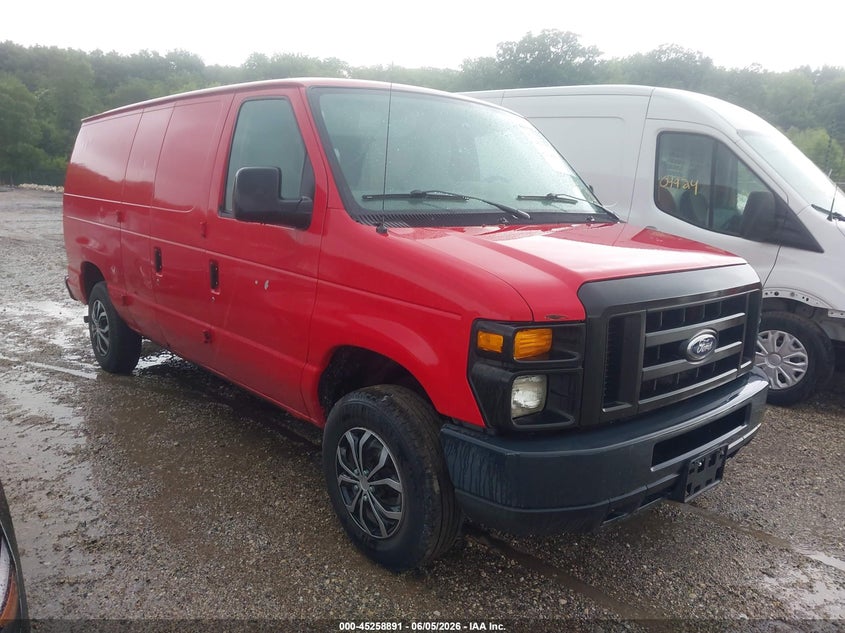 2009 Ford E 150 VIN 1FTNE14W79DA86134 IAAI salvage auction — LEFT REAR, Salvage (Illinois), sold $2,000 on 2026-07-08 (photo 1)