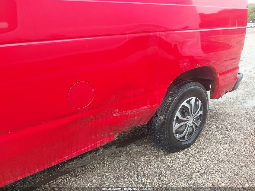 2009 Ford E 150 VIN 1FTNE14W79DA86134 IAAI salvage auction — LEFT REAR, Salvage (Illinois), sold $2,000 on 2026-07-08 (photo 6)
