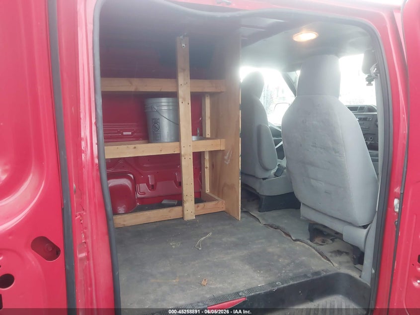 2009 Ford E 150 VIN 1FTNE14W79DA86134 IAAI salvage auction — LEFT REAR, Salvage (Illinois), sold $2,000 on 2026-07-08 (photo 8)