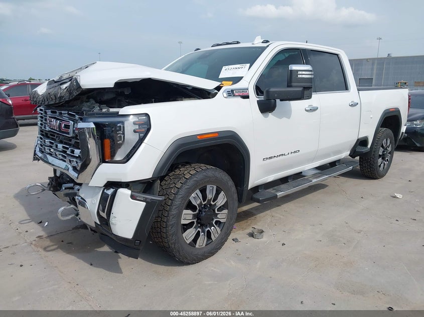 2024 Gmc VIN 1GT49REY5RF113611 IAAI salvage auction — FRONT END, Original (Texas), sold $26,700 on 2026-09-24 (photo 2)