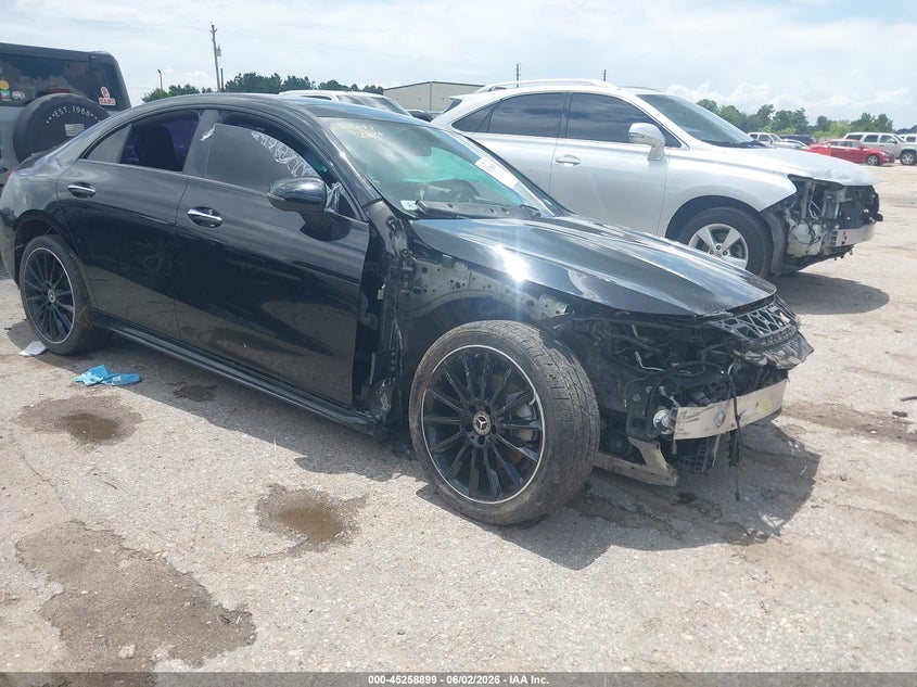 2021 Mercedes-benz Cla-klasse VIN W1K5J4GB9MN167120 IAAI salvage auction — FRONT END, Salvage Title, sold $4,600 on 2026-07-15 (photo 1)