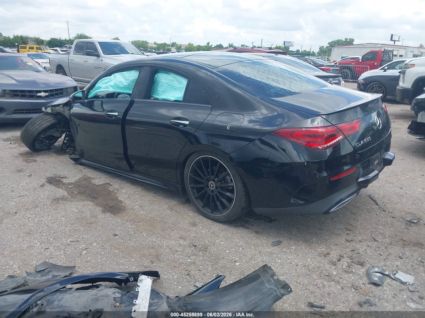 2021 Mercedes-benz Cla-klasse VIN W1K5J4GB9MN167120 IAAI salvage auction — FRONT END, Salvage Title, sold $4,600 on 2026-07-15 (photo 3)
