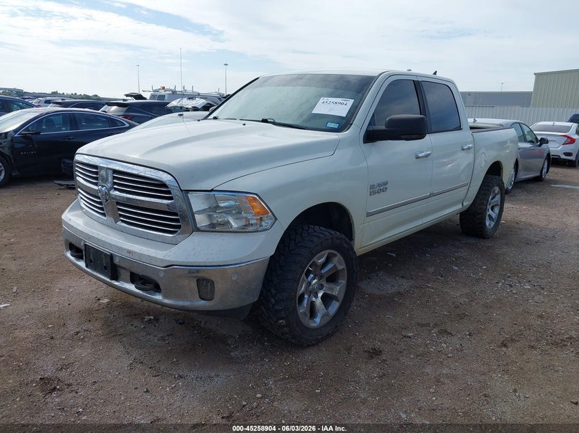 2016 Ram 1500 VIN 1C6RR7LT5GS230957 IAAI salvage auction — WATER/FLOOD, Salvage (Texas), sold $2,275 on 2026-08-12 (photo 2)