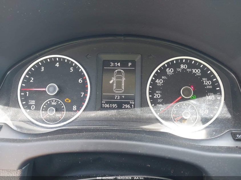 2016 Volkswagen Tiguan VIN WVGBV7AX9GW609167 IAAI salvage auction — HAIL, Salvage Title, sold $2,600 on 2026-07-13 (photo 7)