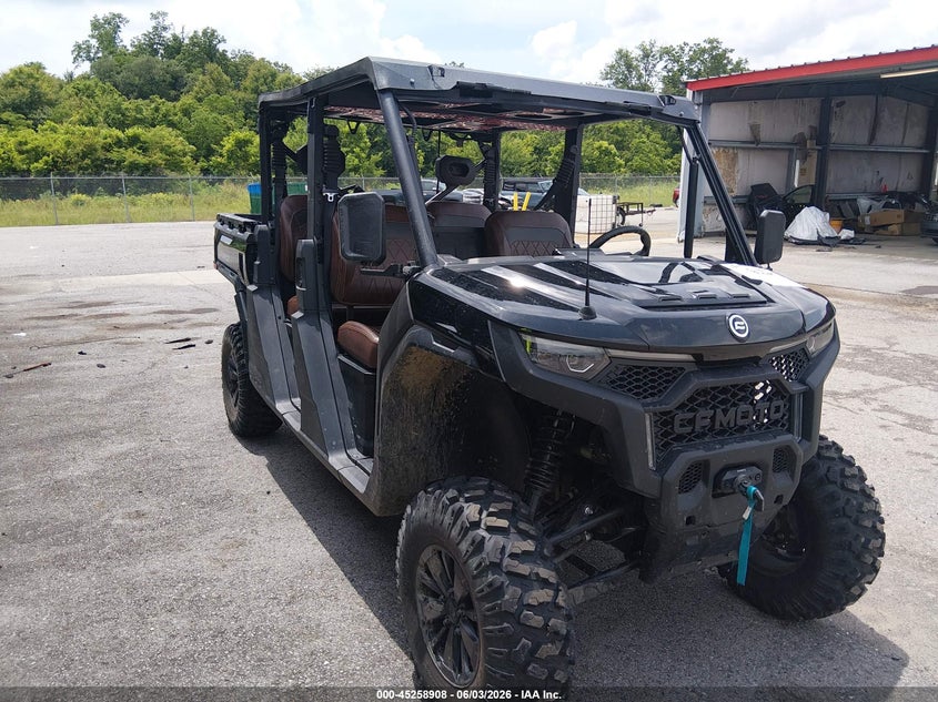 2026 Cf moto Uforce VIN LCELE1ZG6TM000456 IAAI salvage auction — ROOF, Salvage (Louisiana), sold $9,950 on 2026-07-22 (photo 1)