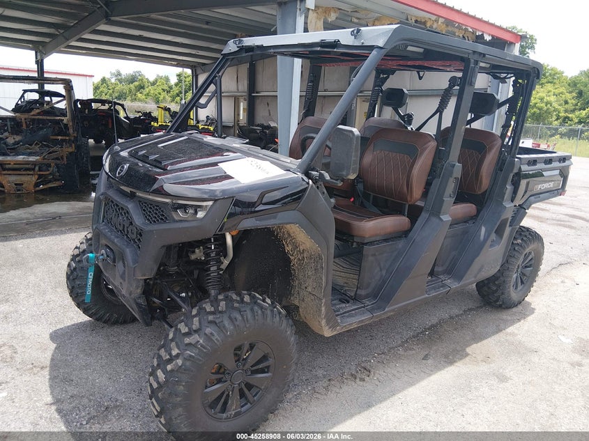 2026 Cf moto Uforce VIN LCELE1ZG6TM000456 IAAI salvage auction — ROOF, Salvage (Louisiana), sold $9,950 on 2026-07-22 (photo 2)