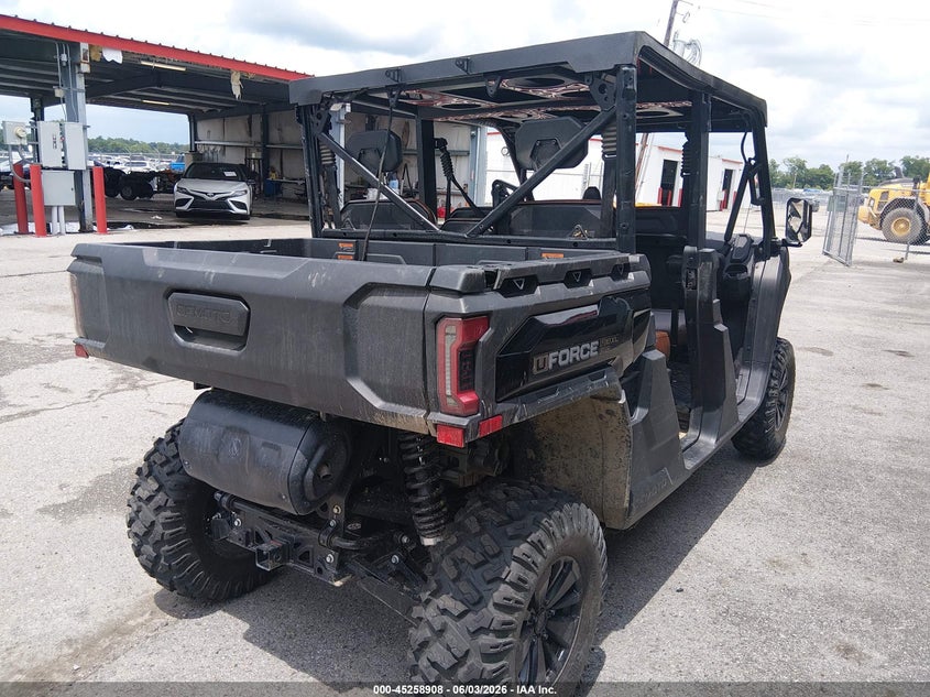 2026 Cf moto Uforce VIN LCELE1ZG6TM000456 IAAI salvage auction — ROOF, Salvage (Louisiana), sold $9,950 on 2026-07-22 (photo 4)