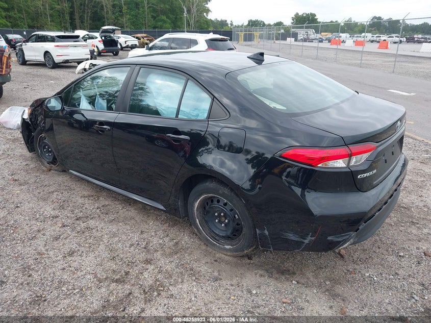 2023 Toyota Corolla VIN 5YFB4MDE4PP008676 IAAI salvage auction — FRONT END, Salvage Title, sold $3,300 on 2026-07-29 (photo 3)
