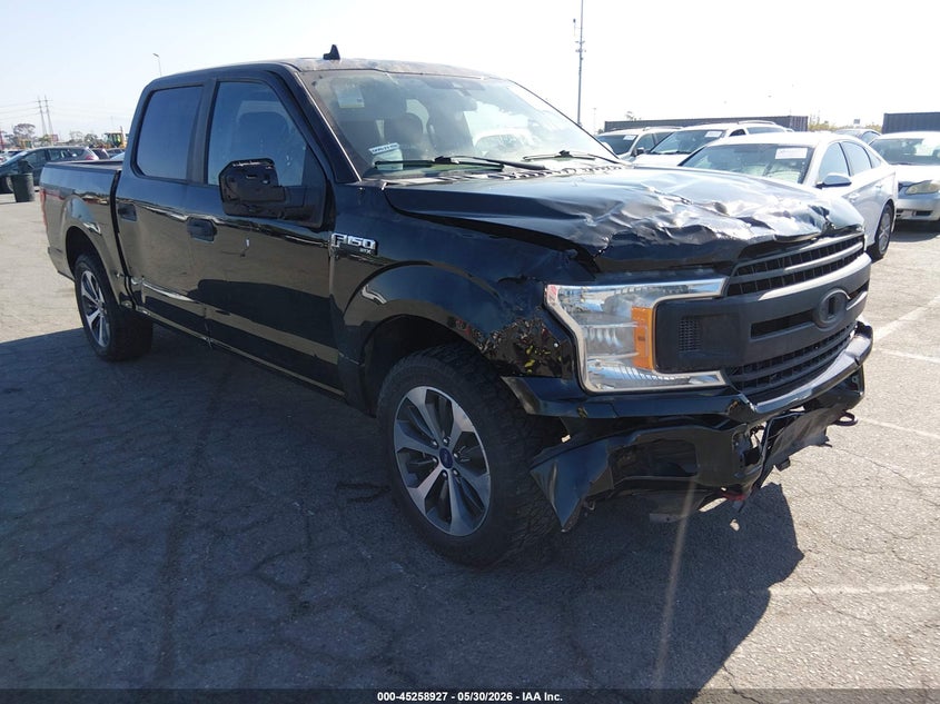 2020 Ford F-150 VIN 1FTEW1CP6LKE39439 IAAI salvage auction — FRONT END, Salvage (California), sold $10,800 on 2026-07-30 (photo 1)