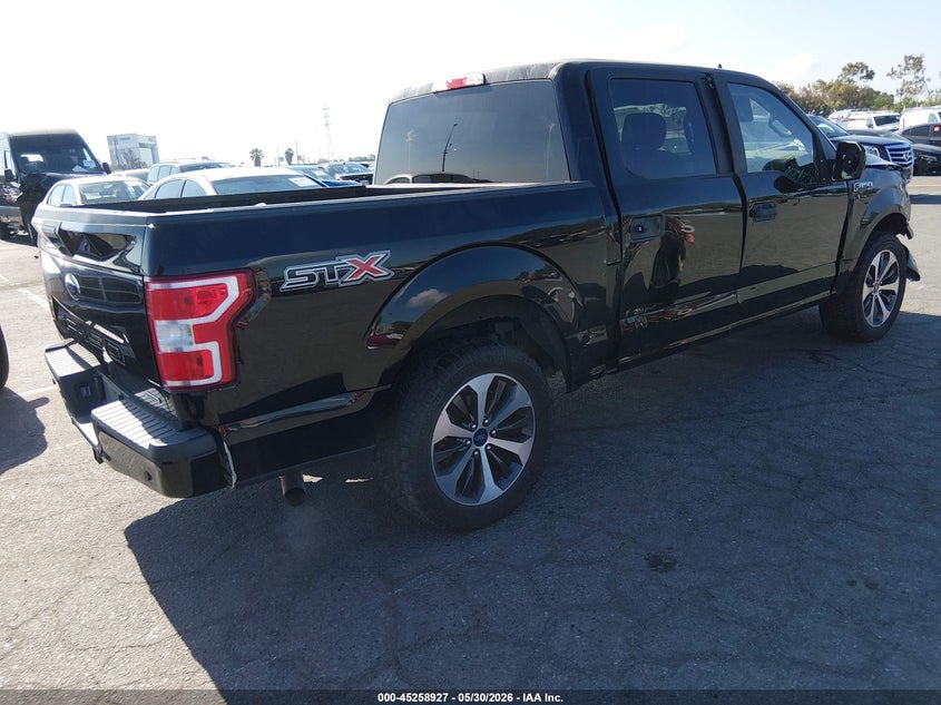 2020 Ford F-150 VIN 1FTEW1CP6LKE39439 IAAI salvage auction — FRONT END, Salvage (California), sold $10,800 on 2026-07-30 (photo 4)