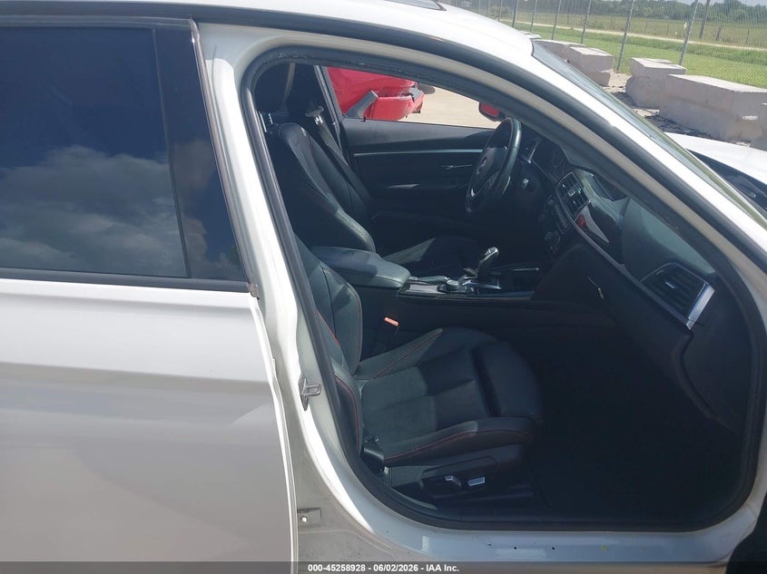 2016 BMW 3er VIN WBA8E9G57GNT81835 IAAI salvage auction — FRONT END, Original (Texas), sold $1,400 on 2026-07-10 (photo 5)