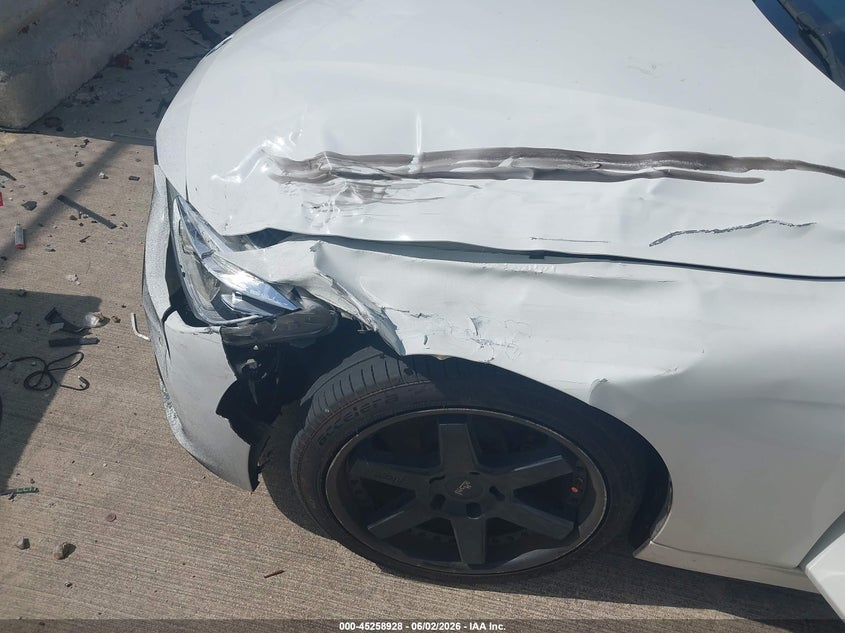 2016 BMW 3er VIN WBA8E9G57GNT81835 IAAI salvage auction — FRONT END, Original (Texas), sold $1,400 on 2026-07-10 (photo 6)
