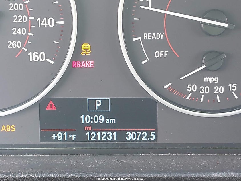 2016 BMW 3er VIN WBA8E9G57GNT81835 IAAI salvage auction — FRONT END, Original (Texas), sold $1,400 on 2026-07-10 (photo 7)