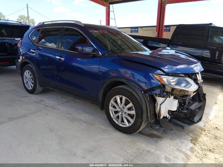 2020 Nissan Rogue VIN JN8AT2MT0LW016961 IAAI salvage auction — FRONT END, Salvage Title, sold $2,400 on 2026-07-07 (photo 1)