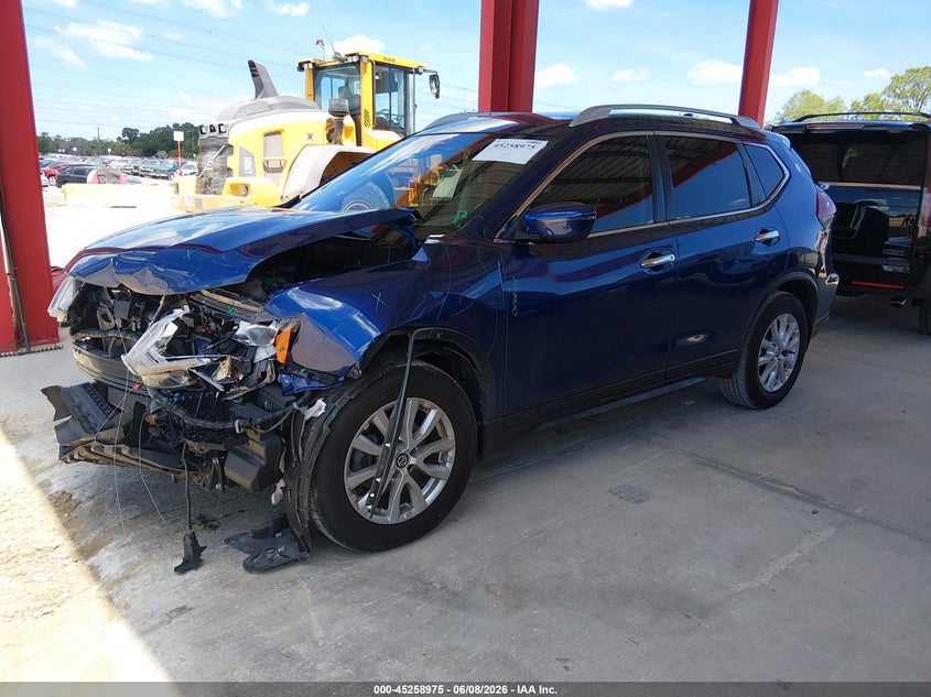 2020 Nissan Rogue VIN JN8AT2MT0LW016961 IAAI salvage auction — FRONT END, Salvage Title, sold $2,400 on 2026-07-07 (photo 2)