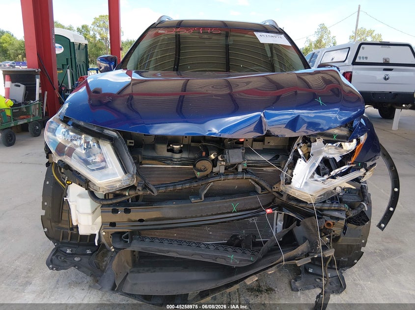 2020 Nissan Rogue VIN JN8AT2MT0LW016961 IAAI salvage auction — FRONT END, Salvage Title, sold $2,400 on 2026-07-07 (photo 6)