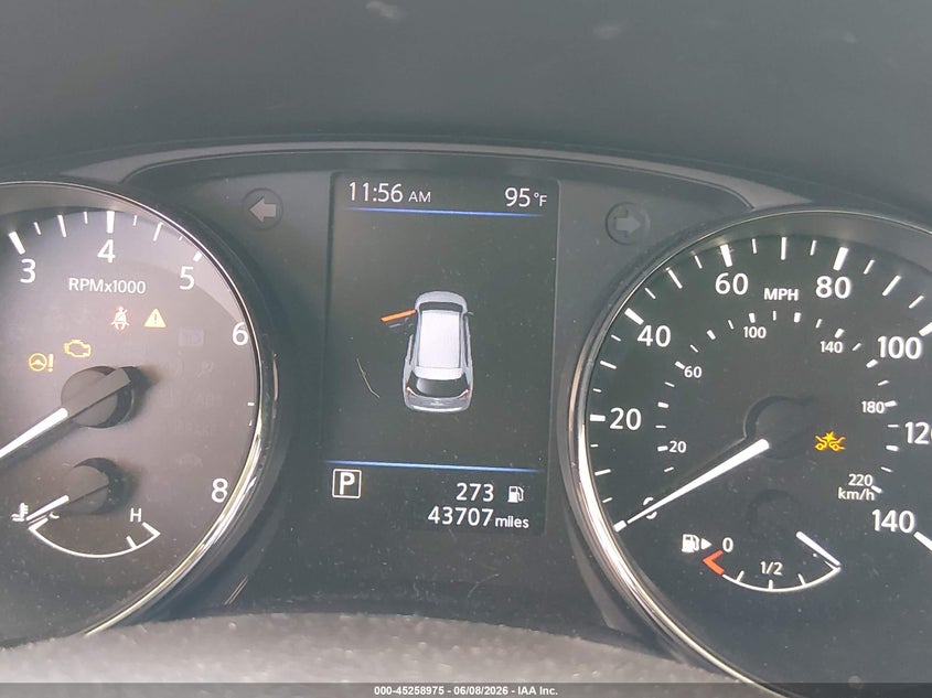 2020 Nissan Rogue VIN JN8AT2MT0LW016961 IAAI salvage auction — FRONT END, Salvage Title, sold $2,400 on 2026-07-07 (photo 7)
