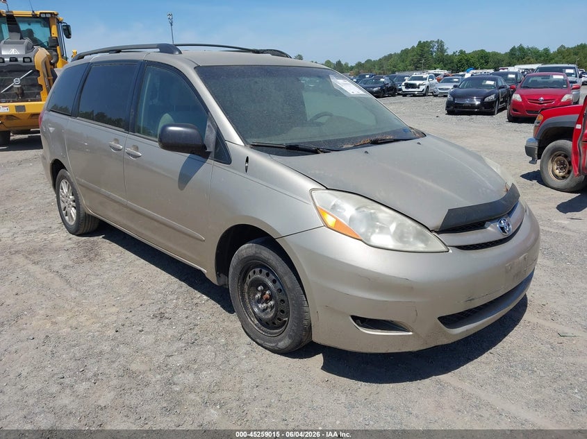 2008 Toyota Sienna VIN 5TDBK23C48S010138 IAAI salvage auction — REPOSSESSION, Clear (Virginia), sold $500 on 2026-07-27 (photo 1)