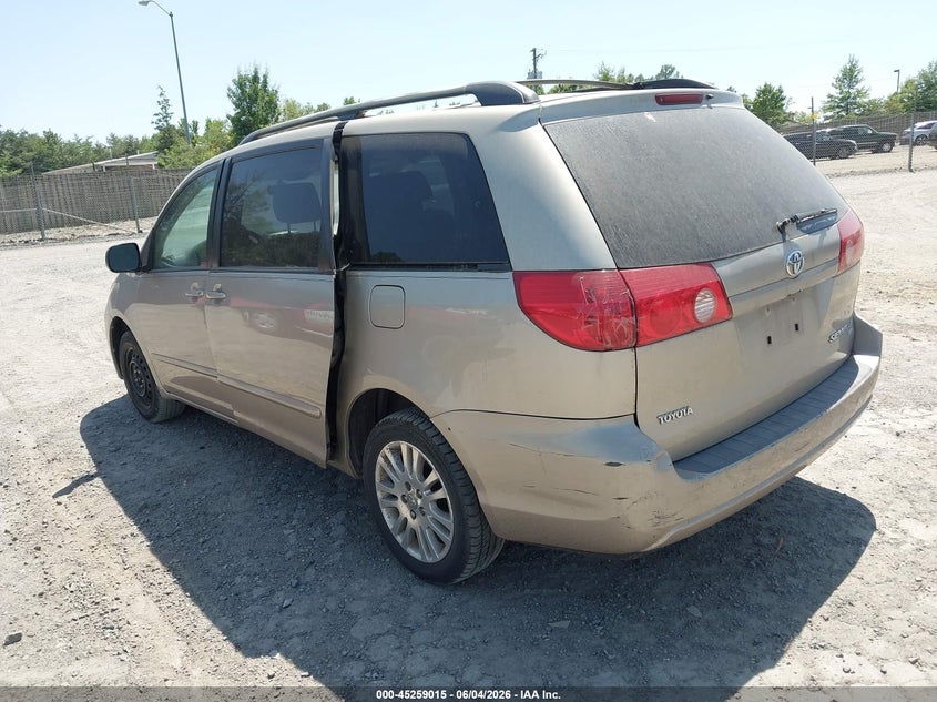 2008 Toyota Sienna VIN 5TDBK23C48S010138 IAAI salvage auction — REPOSSESSION, Clear (Virginia), sold $500 on 2026-07-27 (photo 3)