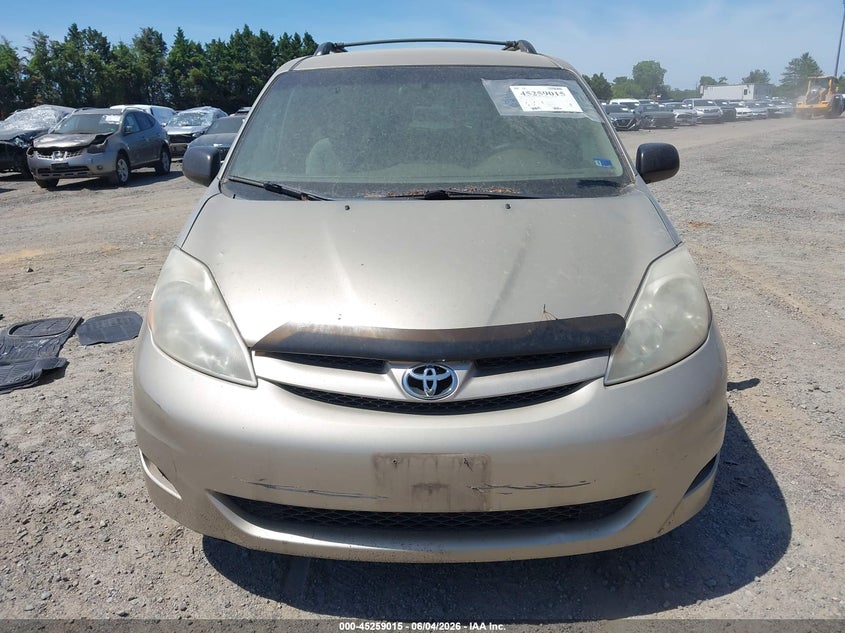 2008 Toyota Sienna VIN 5TDBK23C48S010138 IAAI salvage auction — REPOSSESSION, Clear (Virginia), sold $500 on 2026-07-27 (photo 6)