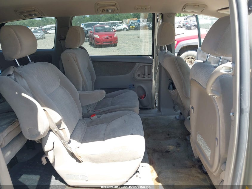 2008 Toyota Sienna VIN 5TDBK23C48S010138 IAAI salvage auction — REPOSSESSION, Clear (Virginia), sold $500 on 2026-07-27 (photo 8)