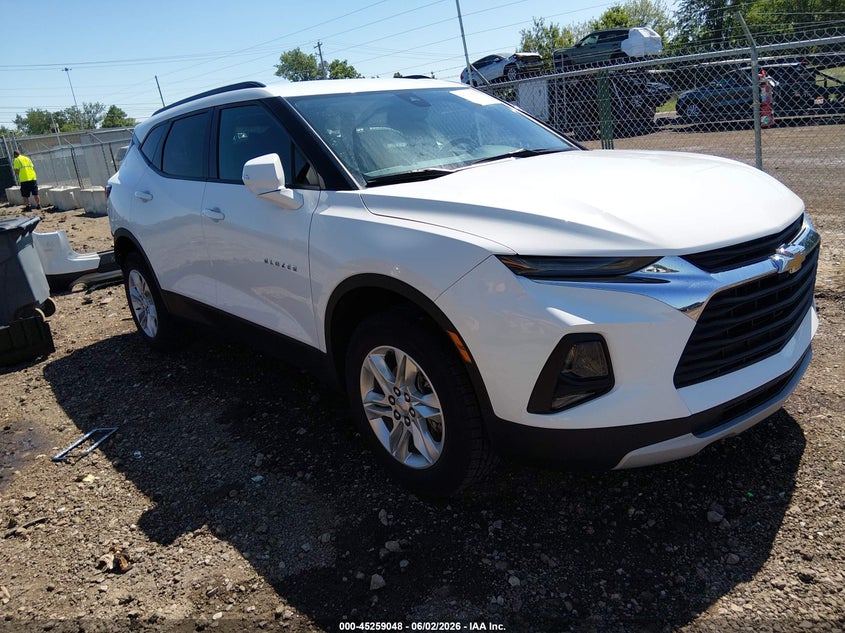 2022 Chevrolet Blazer VIN 3GNKBCR46NS217845 — IAAI salvage auction photo
