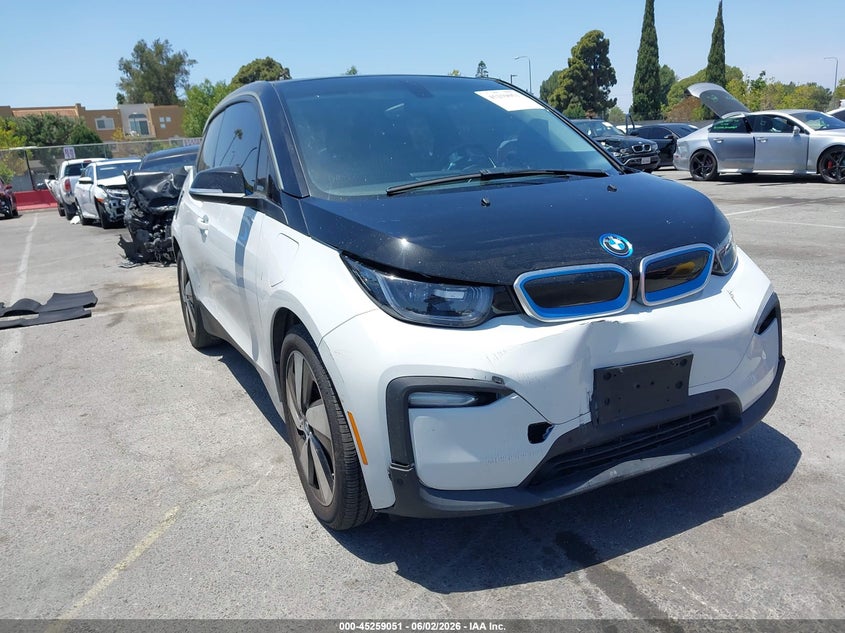 2020 BMW I3 VIN WBY8P4C08L7G30895 IAAI salvage auction — FRONT END, Salvage Title, sold $6,400 on 2026-07-09 (photo 1)