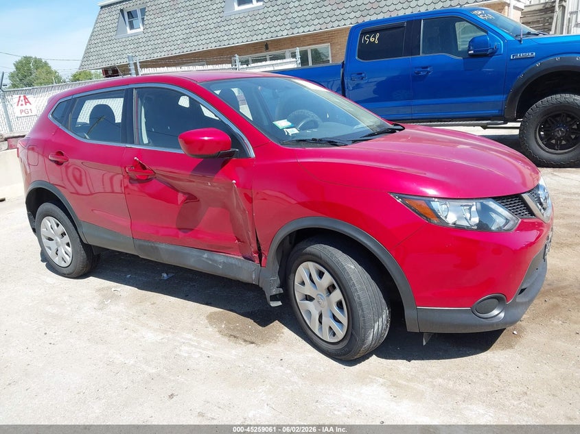 2017 Nissan Rogue VIN JN1BJ1CR6HW105403 IAAI salvage auction — RIGHT SIDE, Salvage (Illinois), sold $2,800 on 2026-07-28 (photo 1)