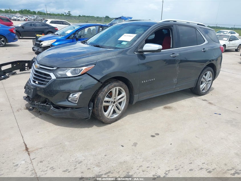 2020 Chevrolet Equinox VIN 3GNAXPEX7LS668834 IAAI salvage auction — FRONT END, Salvage Title, sold $800 on 2026-07-24 (photo 2)