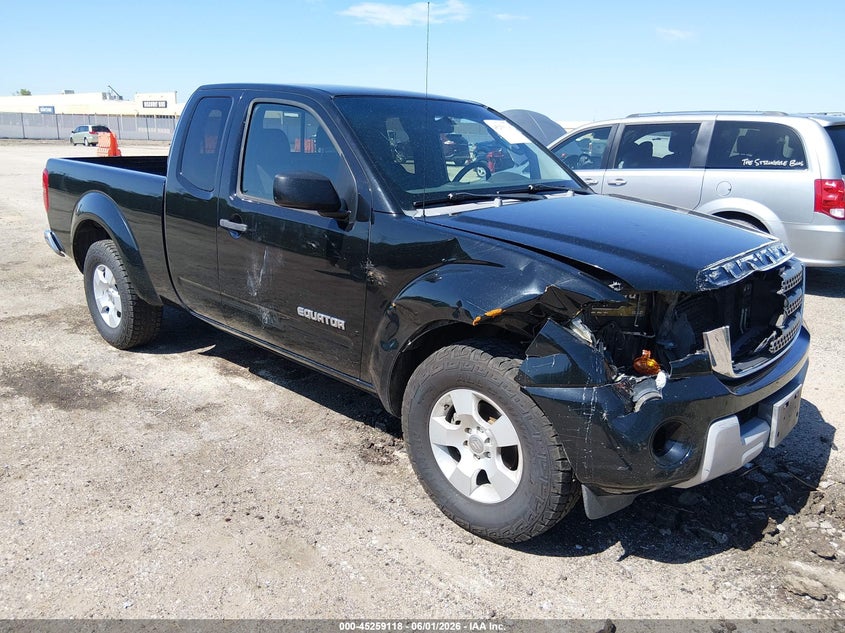 2009 Suzuki Equator VIN 5Z6BD06T59C410465 IAAI salvage auction — RIGHT FRONT, Salvage (Kansas), sold $175 on 2026-07-24 (photo 1)