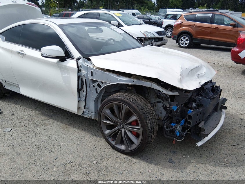 2018 Infiniti Q60 VIN JN1FV7EL2JM630283 IAAI salvage auction — NORMAL WEAR, Rebuilt-Non-Public (Washington), sold $7,550 on 2026-07-15 (photo 6)