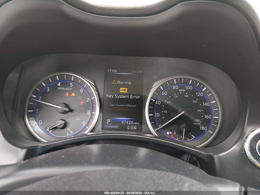 2018 Infiniti Q60 VIN JN1FV7EL2JM630283 IAAI salvage auction — NORMAL WEAR, Rebuilt-Non-Public (Washington), sold $7,550 on 2026-07-15 (photo 7)