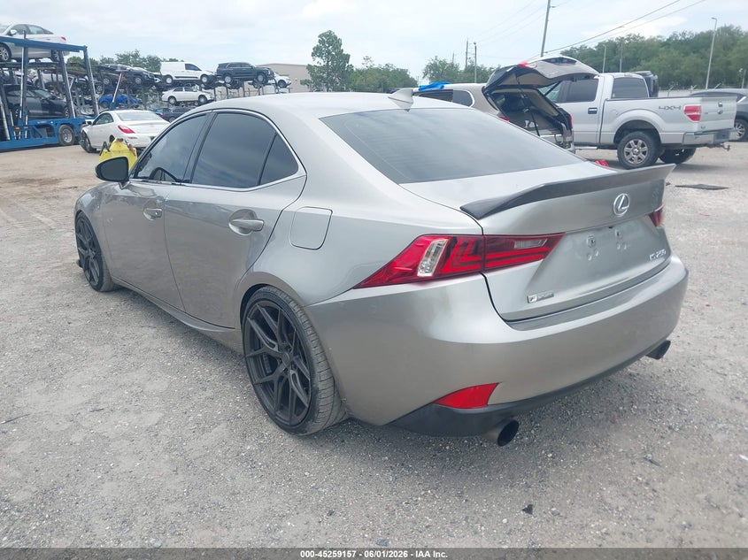2015 Lexus VIN JTHBF1D23F5053570 IAAI salvage auction — SIDE, Salvage Title, sold $4,350 on 2026-07-09 (photo 3)