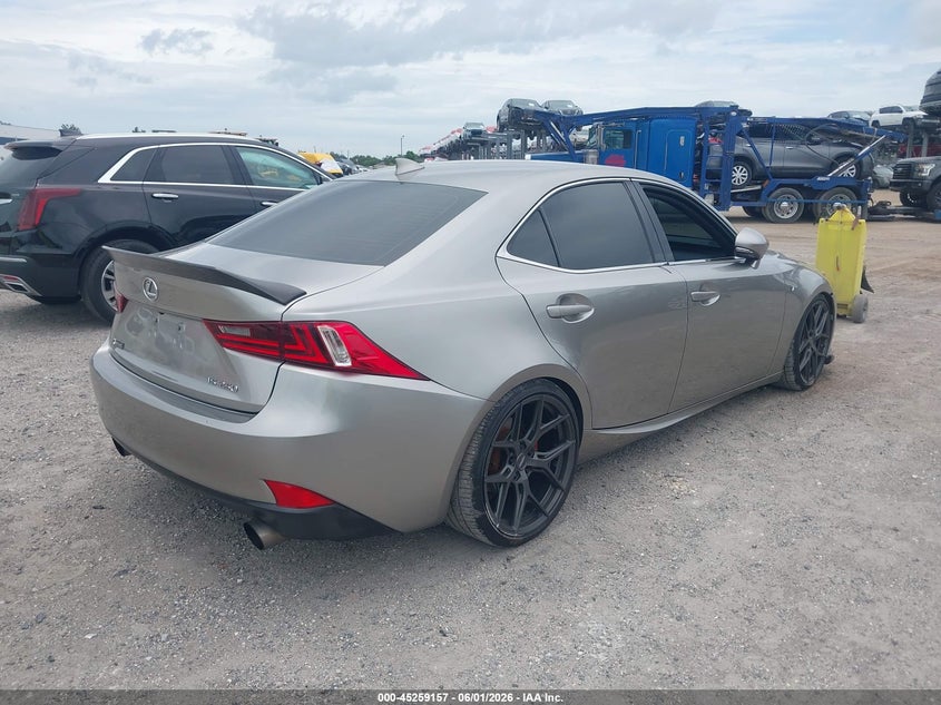 2015 Lexus VIN JTHBF1D23F5053570 IAAI salvage auction — SIDE, Salvage Title, sold $4,350 on 2026-07-09 (photo 4)
