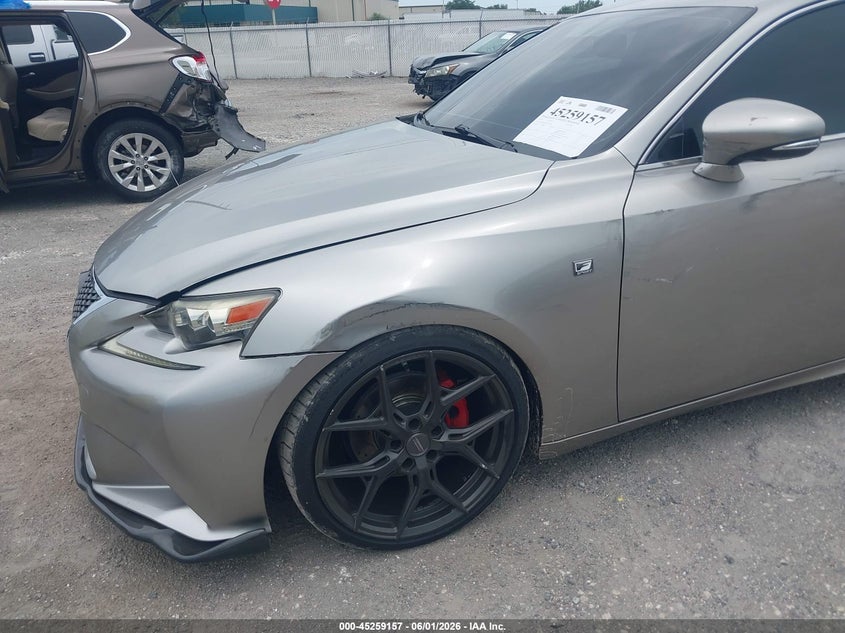 2015 Lexus VIN JTHBF1D23F5053570 IAAI salvage auction — SIDE, Salvage Title, sold $4,350 on 2026-07-09 (photo 6)