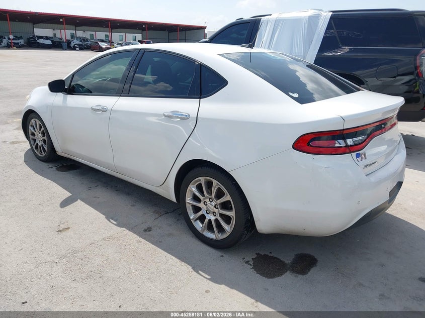 2013 Dodge Dart VIN 1C3CDFCA5DD132568 IAAI salvage auction — RIGHT SIDE, Salvage Title, sold $650 on 2026-08-01 (photo 3)