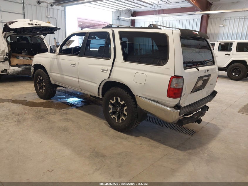 1998 Toyota 4runner VIN JT3GN86R7W0082391 IAAI salvage auction — FRONT & REAR, Salvage (Utah), sold $800 on 2026-07-27 (photo 3)