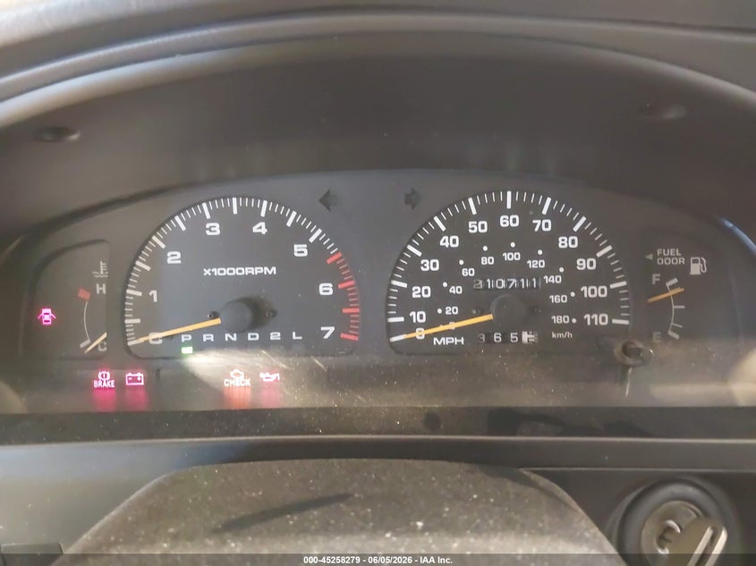 1998 Toyota 4runner VIN JT3GN86R7W0082391 IAAI salvage auction — FRONT & REAR, Salvage (Utah), sold $800 on 2026-07-27 (photo 7)