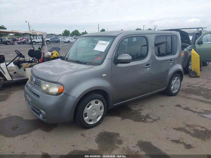 2014 Nissan Cube VIN JN8AZ2KR4ET350971 IAAI salvage auction — NORMAL WEAR, Salvage Title, sold $550 on 2026-07-09 (photo 2)
