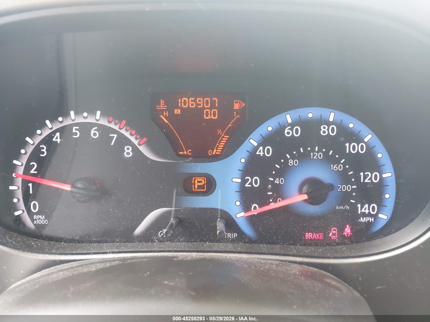 2014 Nissan Cube VIN JN8AZ2KR4ET350971 IAAI salvage auction — NORMAL WEAR, Salvage Title, sold $550 on 2026-07-09 (photo 7)