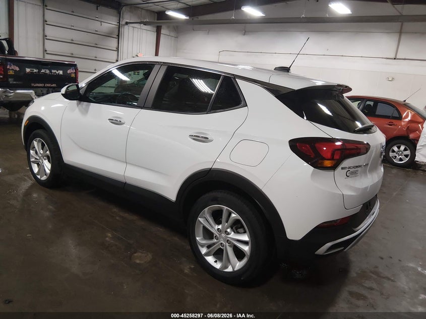 2023 Buick Encore gx VIN KL4MMBS23PB020719 IAAI salvage auction — HAIL, Salvage Title, sold $7,425 on 2026-07-14 (photo 3)