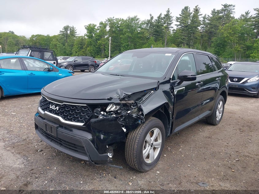 2023 Kia Sorento VIN 5XYRGDLC3PG215425 IAAI salvage auction — FRONT END, Salvage (Massachusetts), sold $5,700 on 2026-07-31 (photo 6)