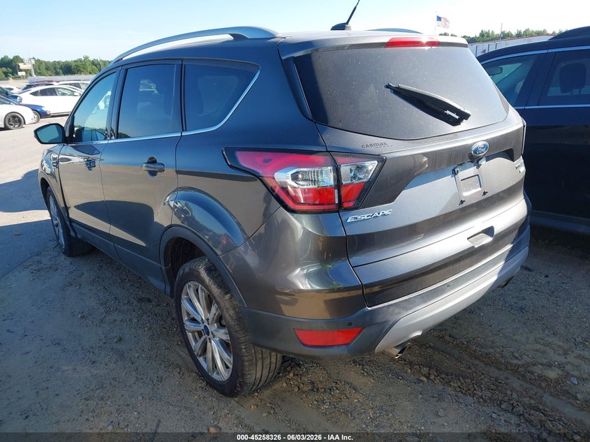 2017 Ford Escape VIN 1FMCU0JD4HUE84886 IAAI salvage auction — MECHANICAL, Clear (North Carolina), sold $525 on 2026-07-04 (photo 3)