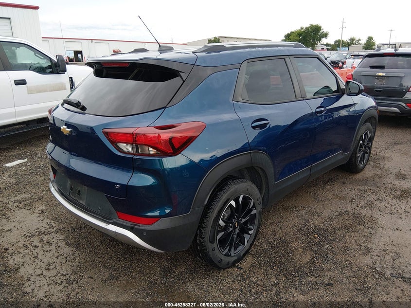 2021 Chevrolet Trailblazer VIN KL79MPSL9MB056019 IAAI salvage auction — HAIL, Clear (Oklahoma), sold $8,900 on 2026-09-03 (photo 4)