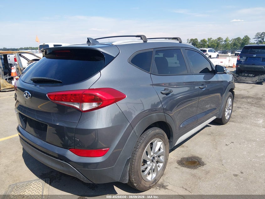 2017 Hyundai Tucson VIN KM8J33A41HU514082 IAAI salvage auction — FRONT END, Salvage (South Carolina), sold $2,600 on 2026-08-01 (photo 4)