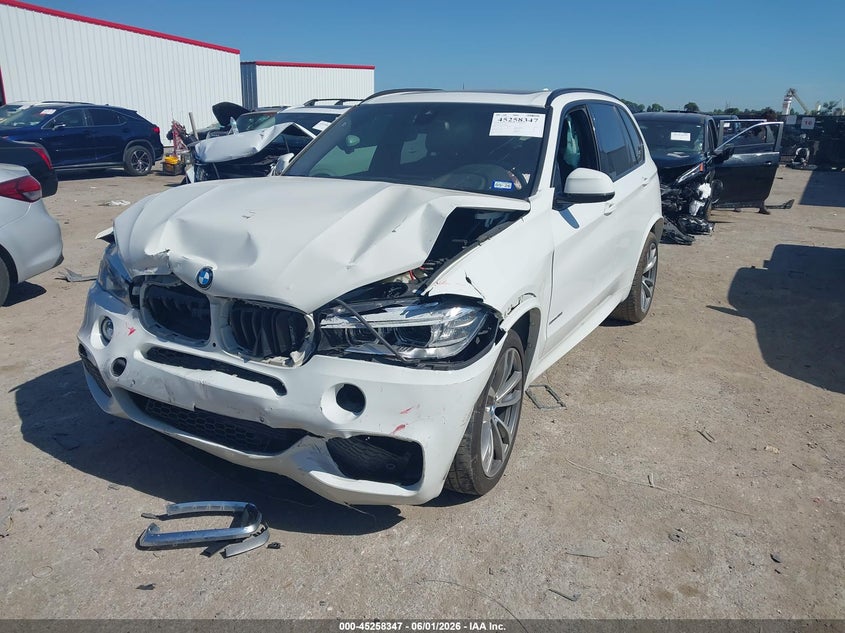 2017 BMW X5 VIN 5UXKR2C31H0X06825 IAAI salvage auction — FRONT END, Salvage Title, sold $4,600 on 2026-07-23 (photo 2)