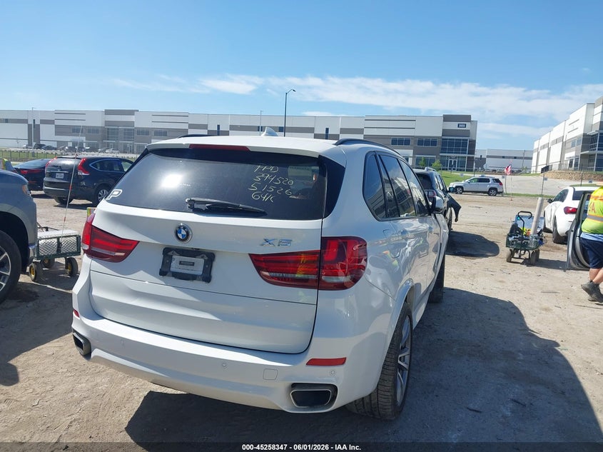 2017 BMW X5 VIN 5UXKR2C31H0X06825 IAAI salvage auction — FRONT END, Salvage Title, sold $4,600 on 2026-07-23 (photo 4)
