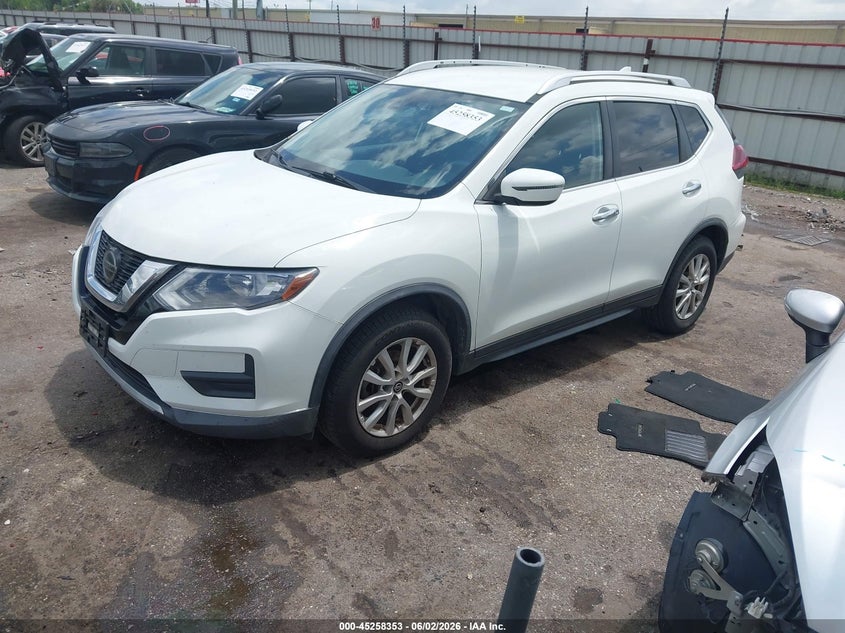 2019 Nissan Rogue VIN KNMAT2MT6KP518877 IAAI salvage auction — RIGHT SIDE, Salvage Title, sold $3,450 on 2026-07-29 (photo 2)