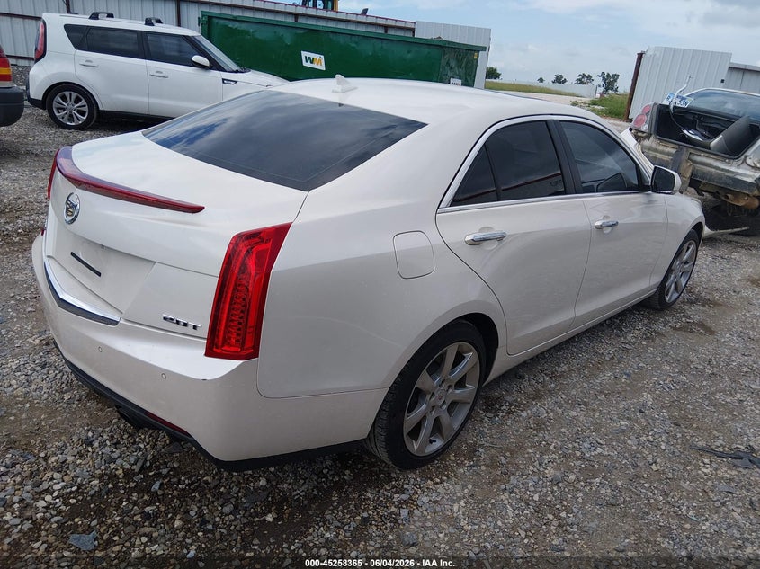 2013 Cadillac Ats VIN 1G6AB5RX9D0178588 IAAI salvage auction — LEFT REAR, Salvage Title, sold $1,975 on 2026-07-09 (photo 4)